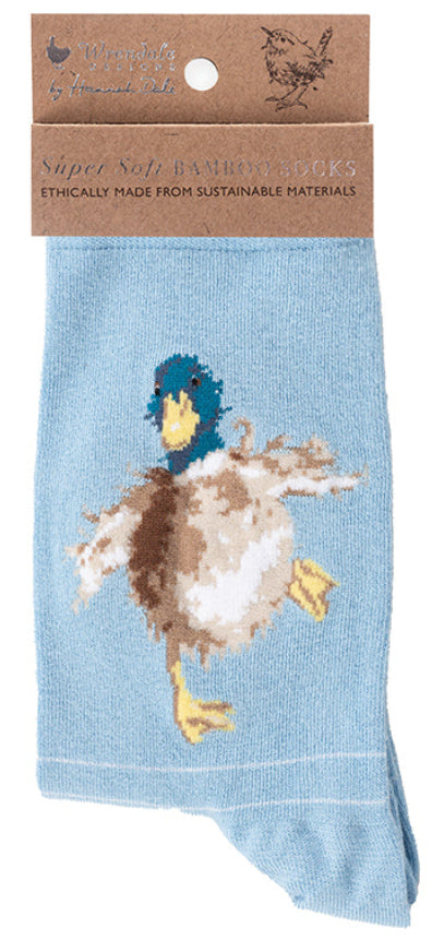Women's Socks - Duck - A Waddle and a Quack