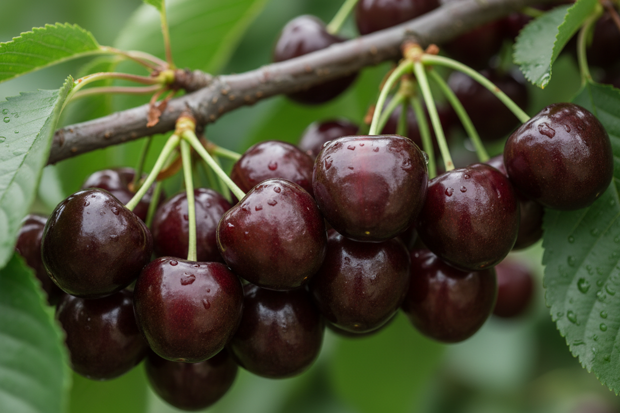 Semi Dwarf Sweet Cherry Tree – ‘Bigarreau Noir’-1