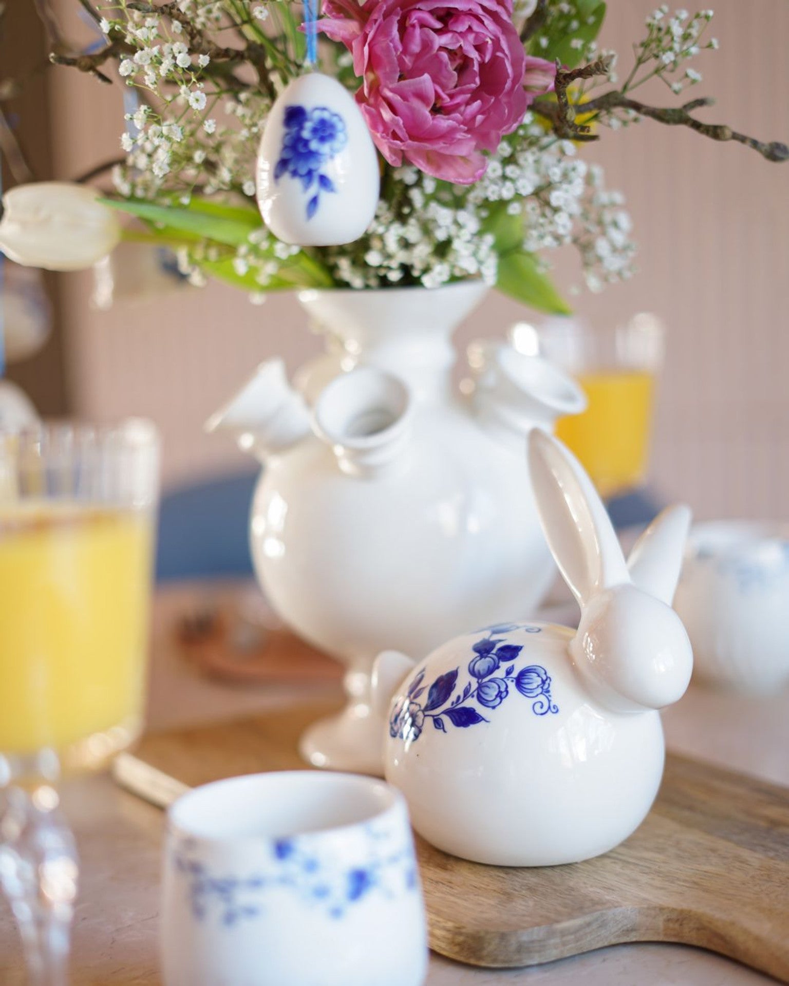 Húsvéti díszfigura – Nyúl – 16 cm