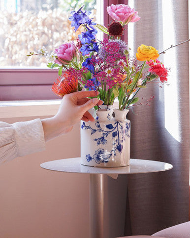 Henger alakú tulipánváza – Orchidee – 16 cm