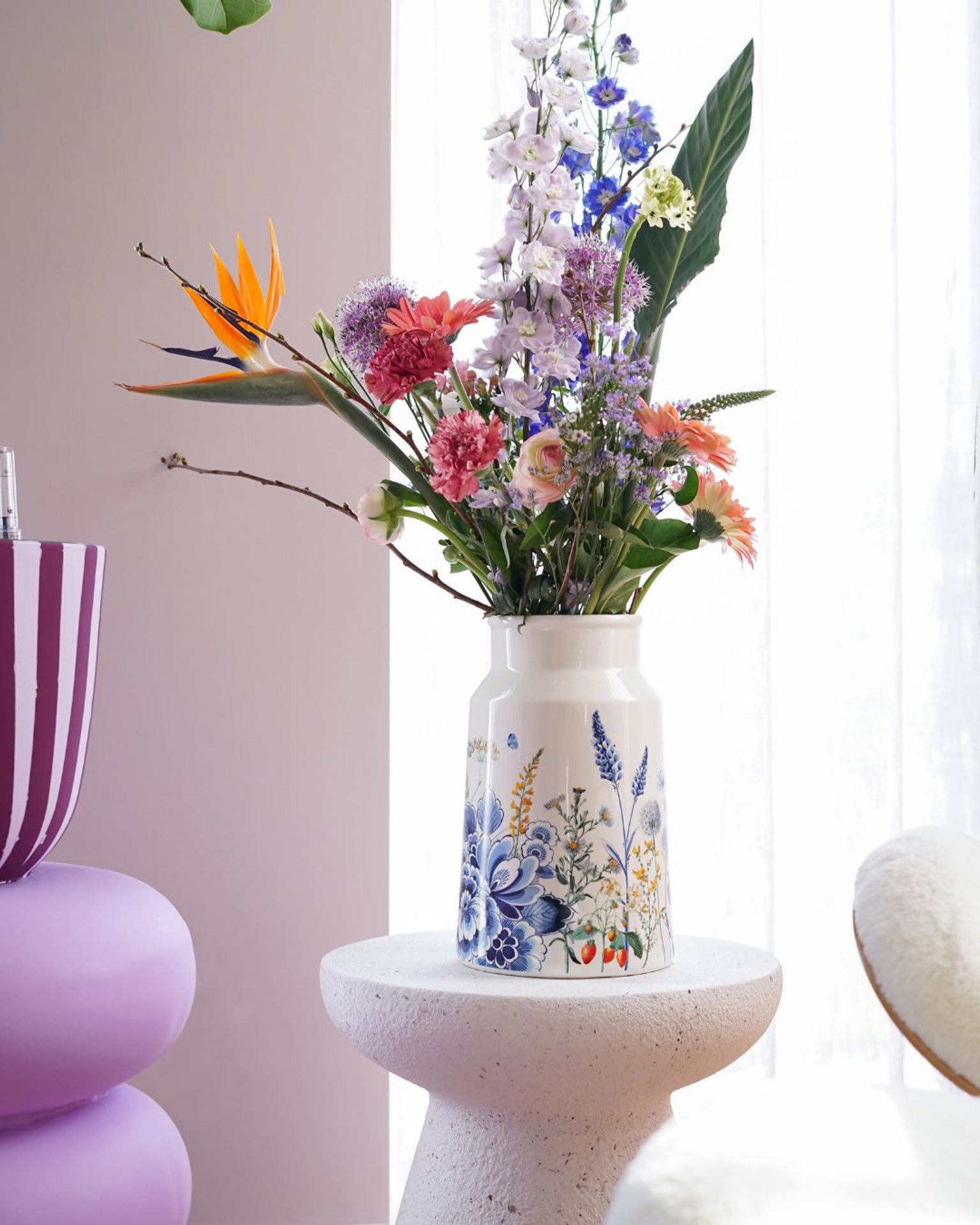 Tejeskanna váza – Flower Field – 30 cm