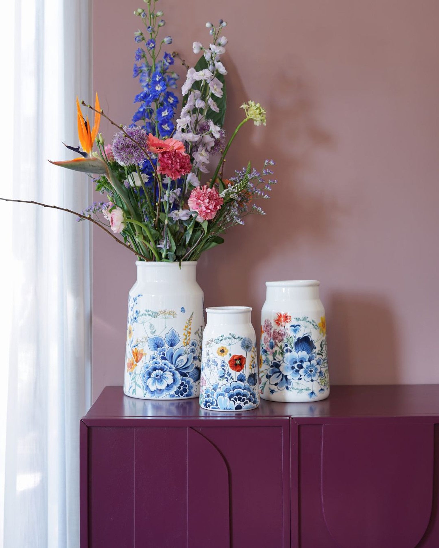 Tejeskanna váza – Flower Oasis – 20,5 cm