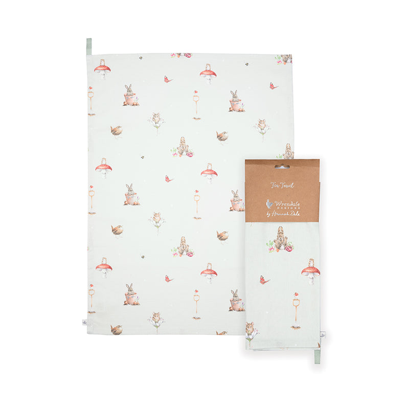 Tea Towel - Garden Friends