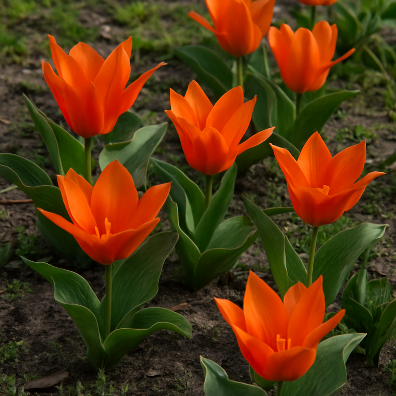 Tulipán Greigii – Orange Toronto – 12/+