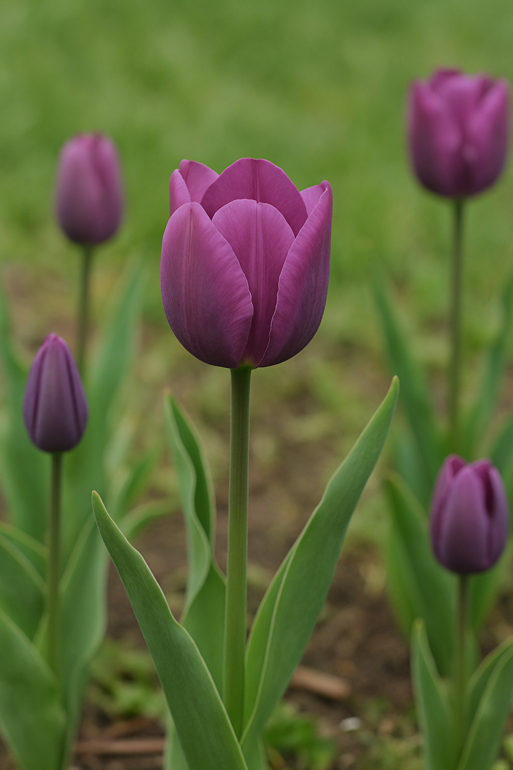 Tulipán Triumph – Purple Prince – 12/+