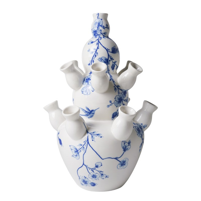 Hármas tök formájú tulipánváza – Orchidee – 35 cm