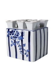 Négyzet alakú tulipánváza – Fair Florals – 15 cm