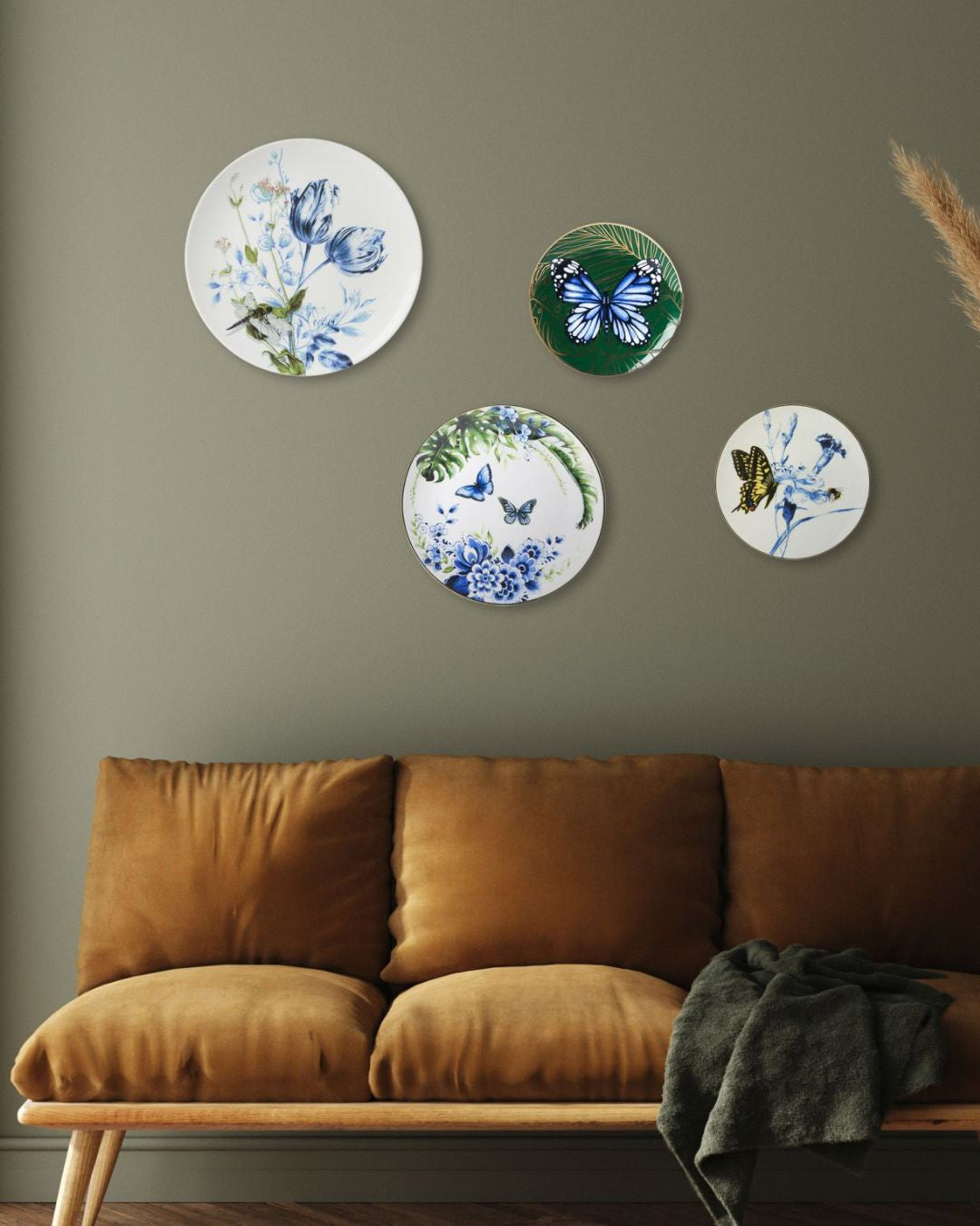 Wall Plate - Butterfly Garden - 20 cm-2