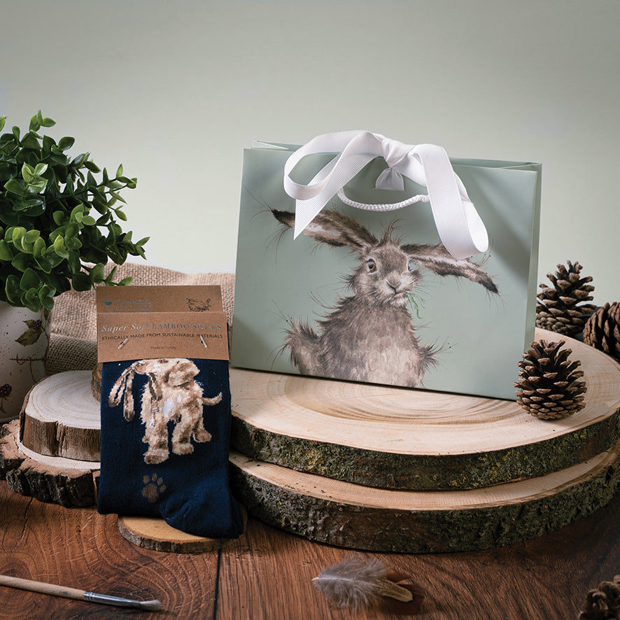 Women's Socks - Dog - Hopeful-2