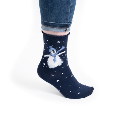 Women's Socks - Penguin - Winter Wonderland