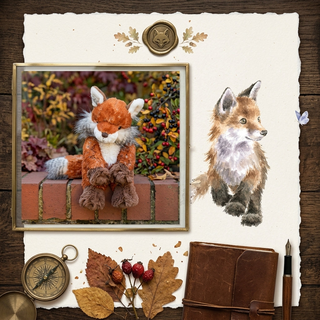 Autumn - Róka plüss