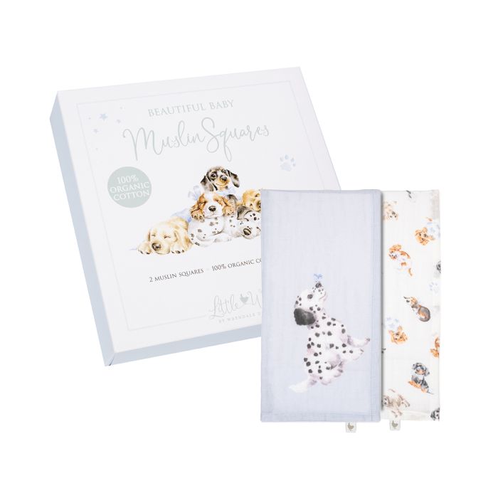 Little Paws - Dog Muslin Gift Set