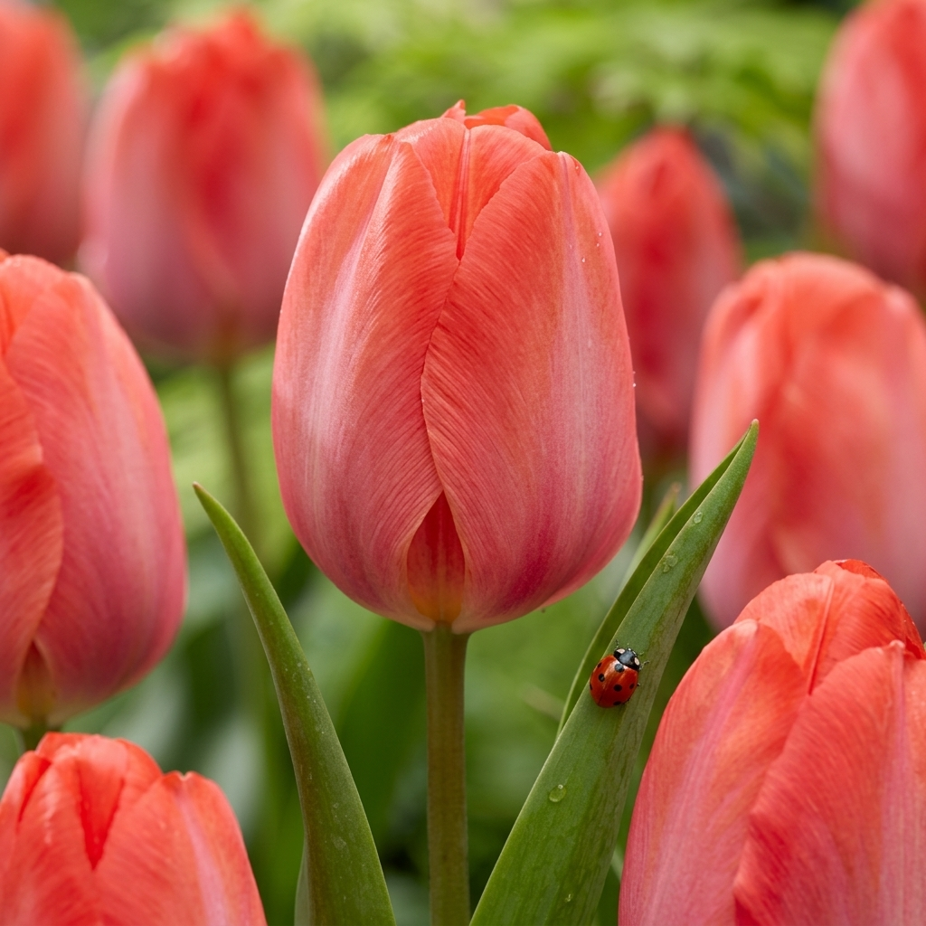 Tulipán Darwin Hibrid - Orange van Eijk - 12/+