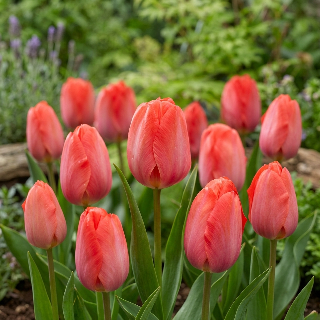 Tulipán Darwin Hibrid - Orange van Eijk - 12/+