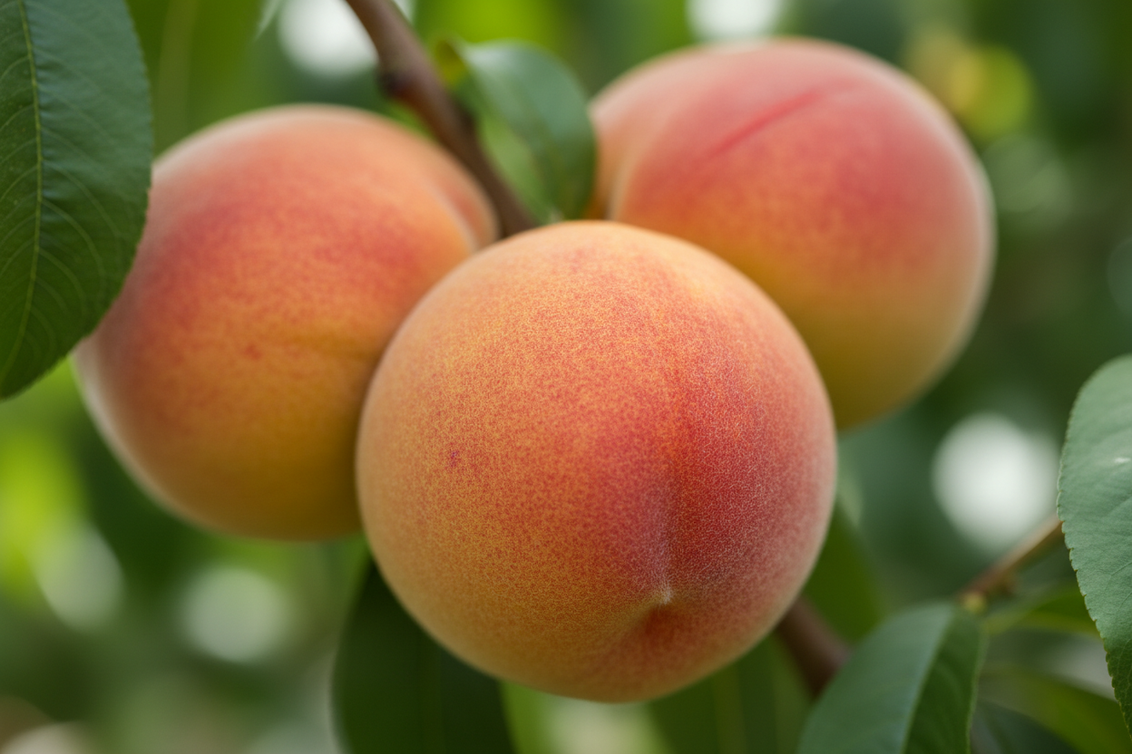 Féltörpe Őszibarackfa - ‘Madame Gaujard’