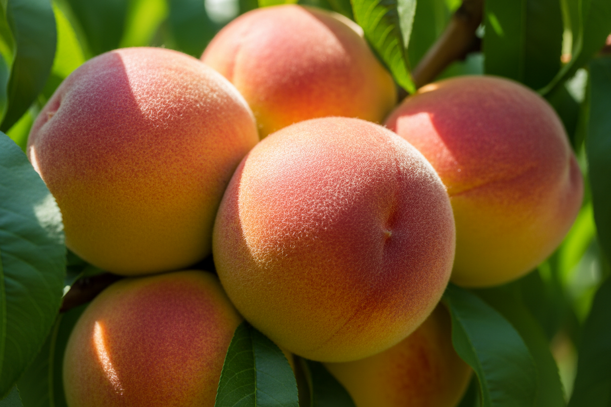 Féltörpe Őszibarackfa - ‘Reine des Vergers’