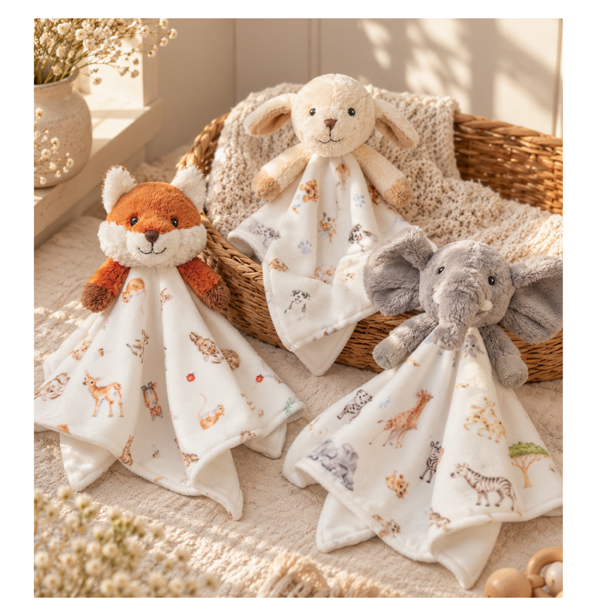 Little Forest – Róka plüss szundikendő