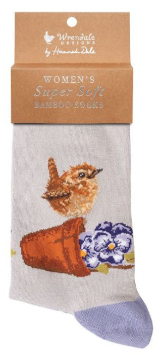 Women's Socks - Wren - Pottering About
