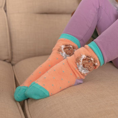 Children's Socks - Guinea pig - Grinny Pig - 23-26
