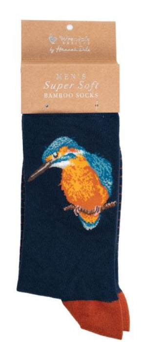 Men's Socks - Kingfisher - The Kingfisher