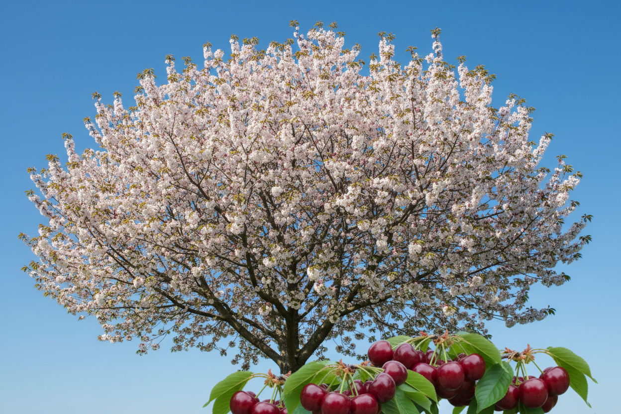 Féltörpe Meggyfa - ‘Griotte du Nord’