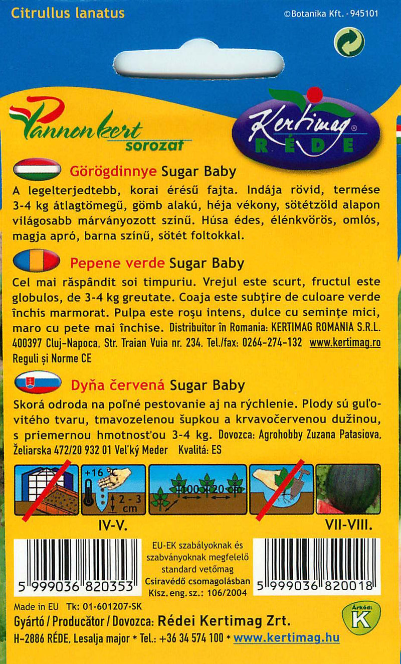 Görögdinnye - Sugar Baby - 2g