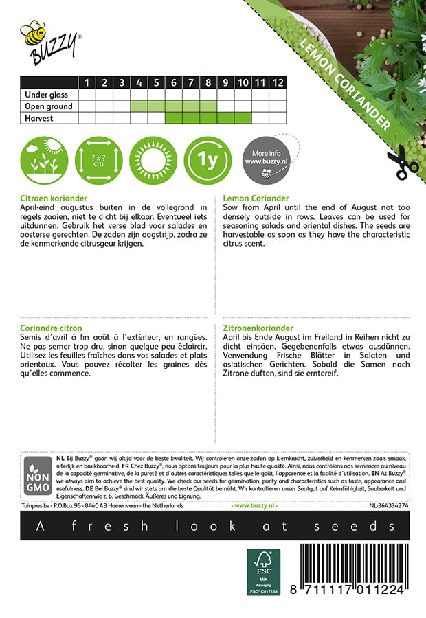Citrom Koriander - 2 g