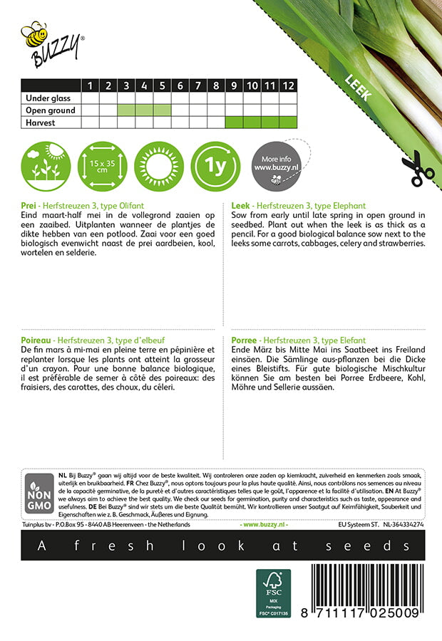 Póréhagyma – Autumn Mammoth 3 - 2,5g