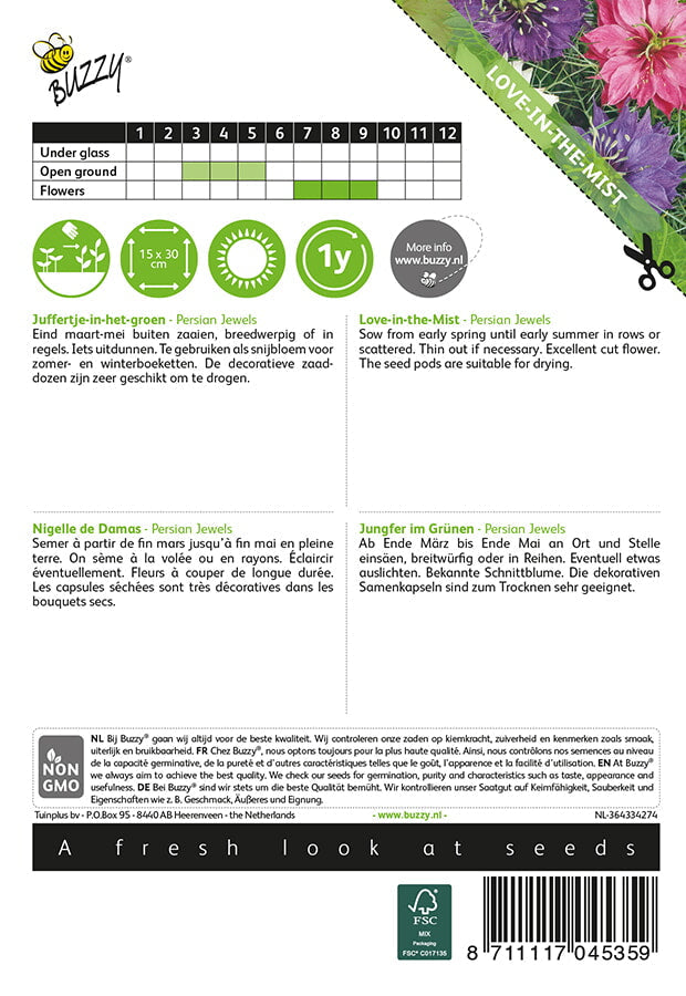 Love-In-The-Mist - Persian Jewels - 1,5g