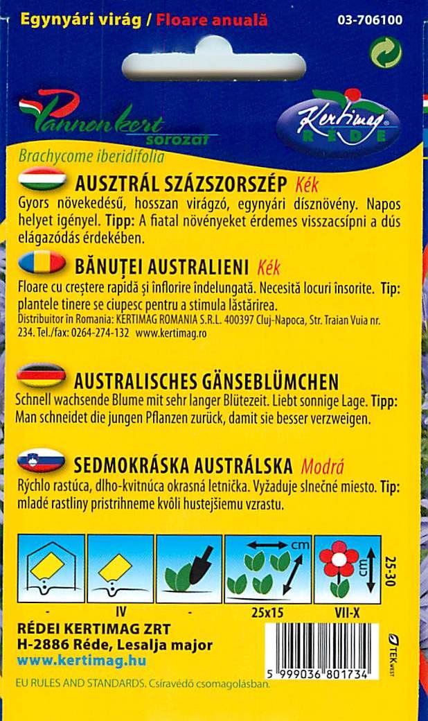 Ausztrál Százszorszép - 0,25g