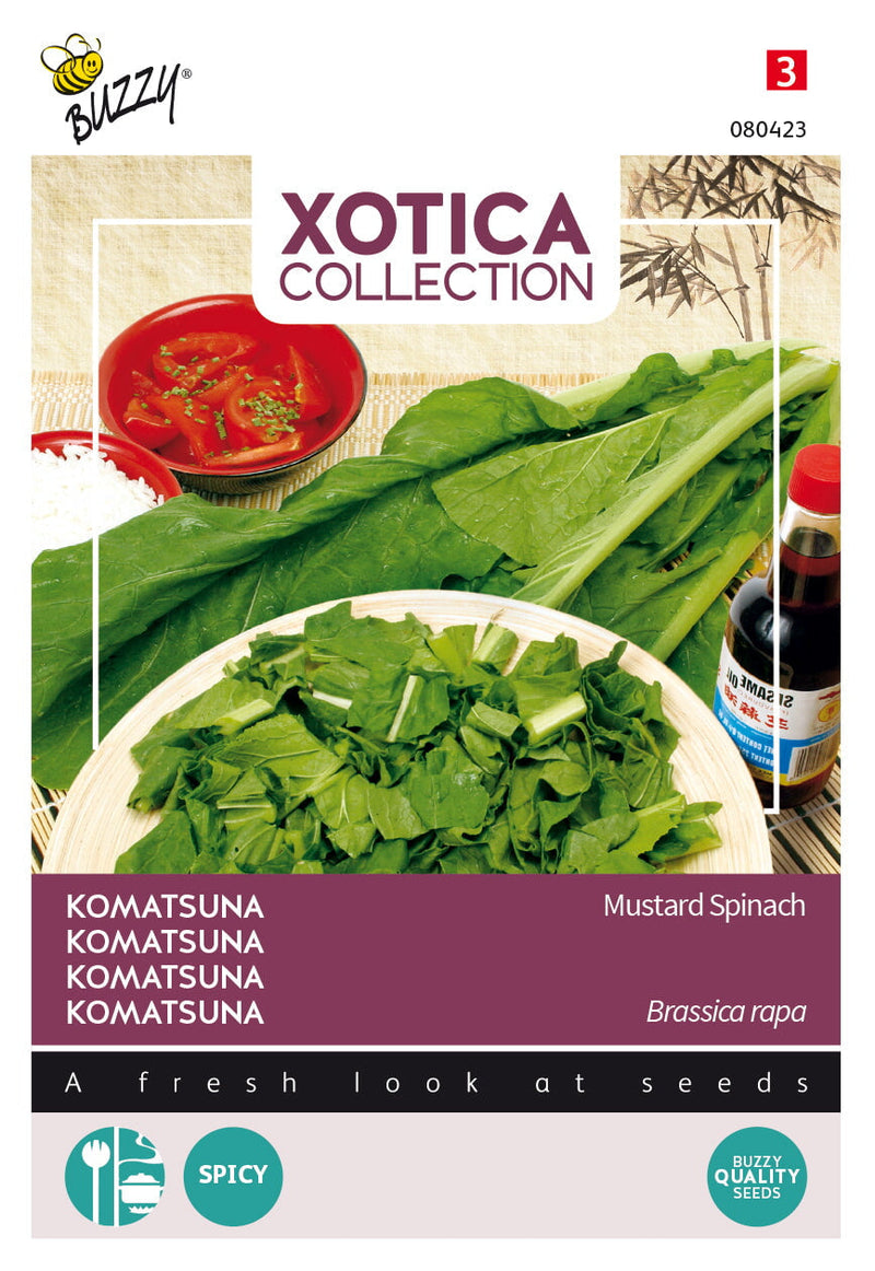 Komatsuna - Mustárspenót - 3g
