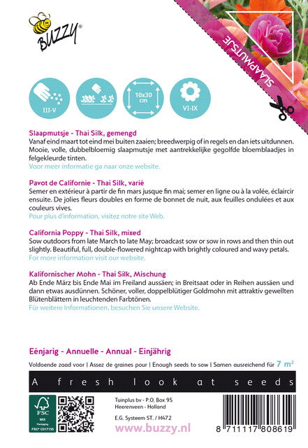 Kaliforniai Kakukkmák - Thai Silk Mixed