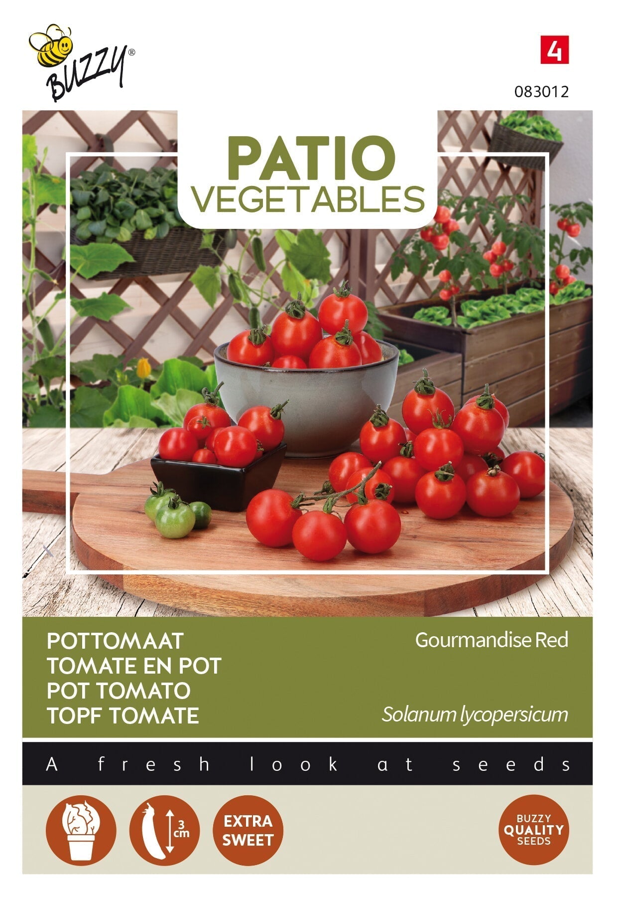 Paradicsom - Gourmandise Red - 10 Szem