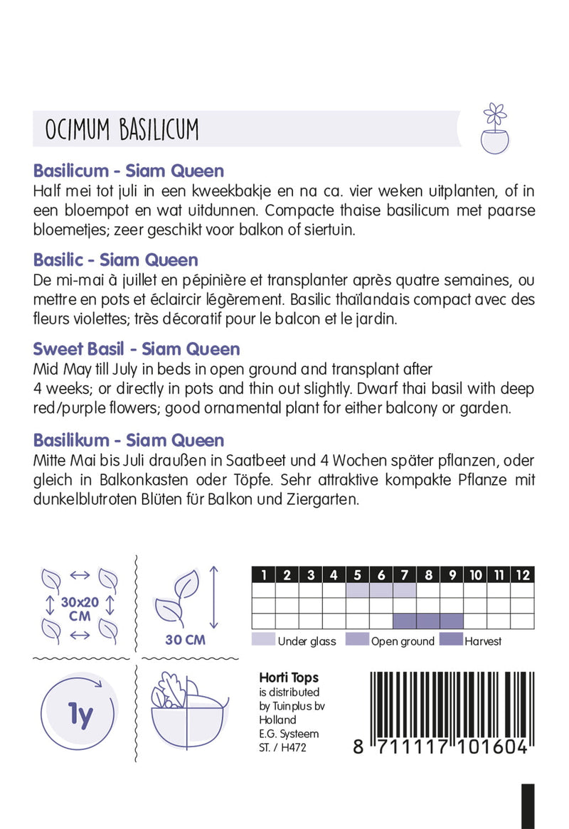 Édes Bazsalikom - Siam Queen - 0,2g