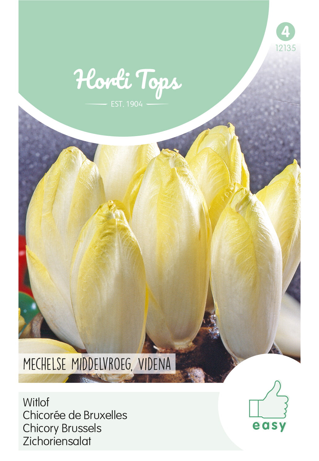 Chicory Brussels - Mechelse Middelvroeg Videna - 2,5g