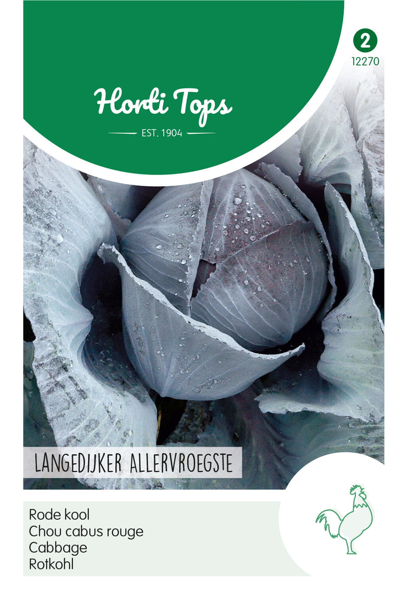 Vörös káposzta - Langedijker Allervroegste - 2g