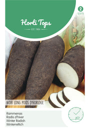 Winter Radish - Noir Long Poids D'Horloge - 10g