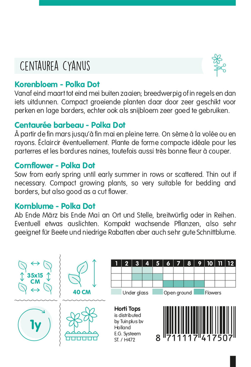 Cornflower - Polka Dot - 1,5g