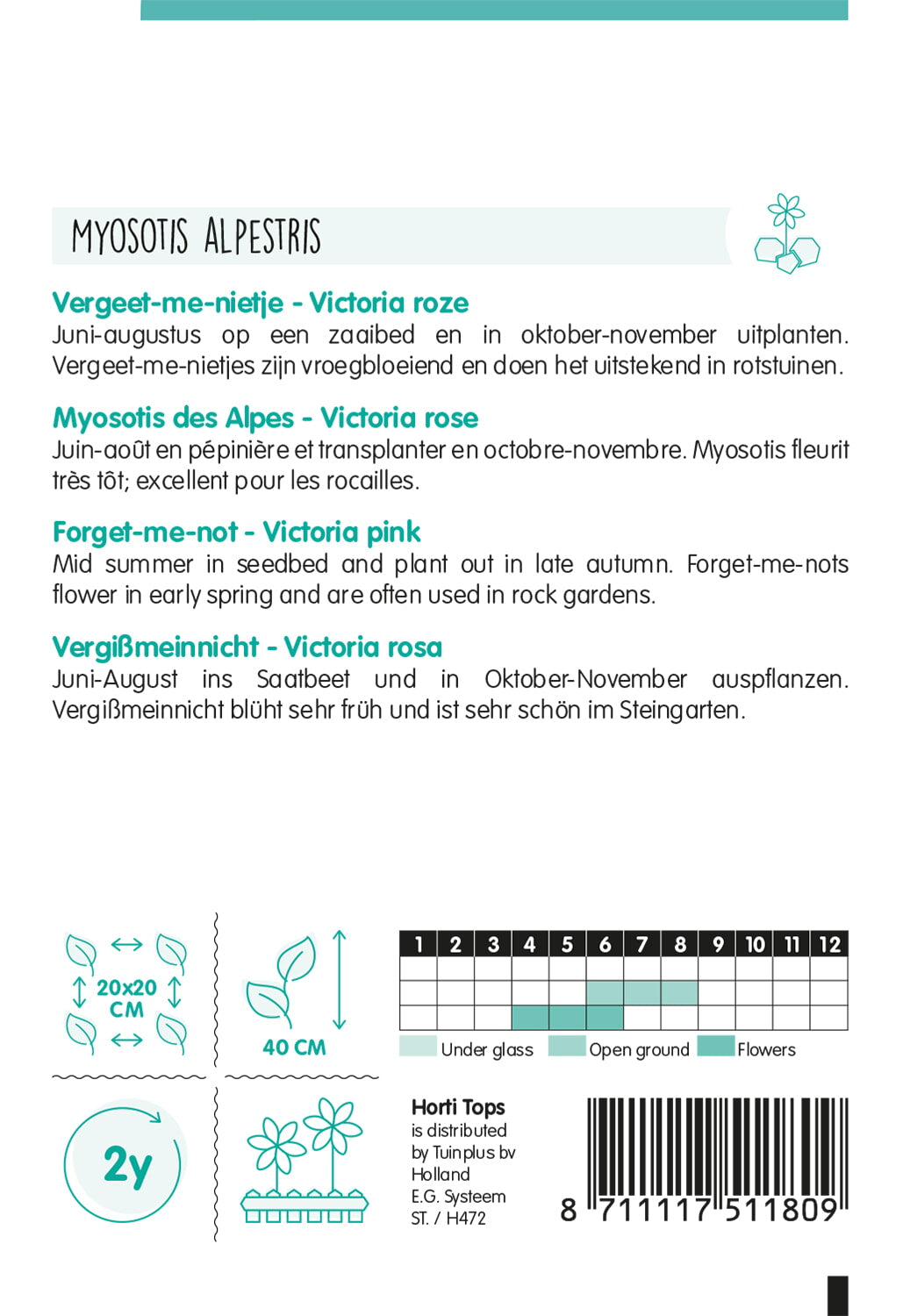 Nefelejcs – Victoria Rose - 0,25g