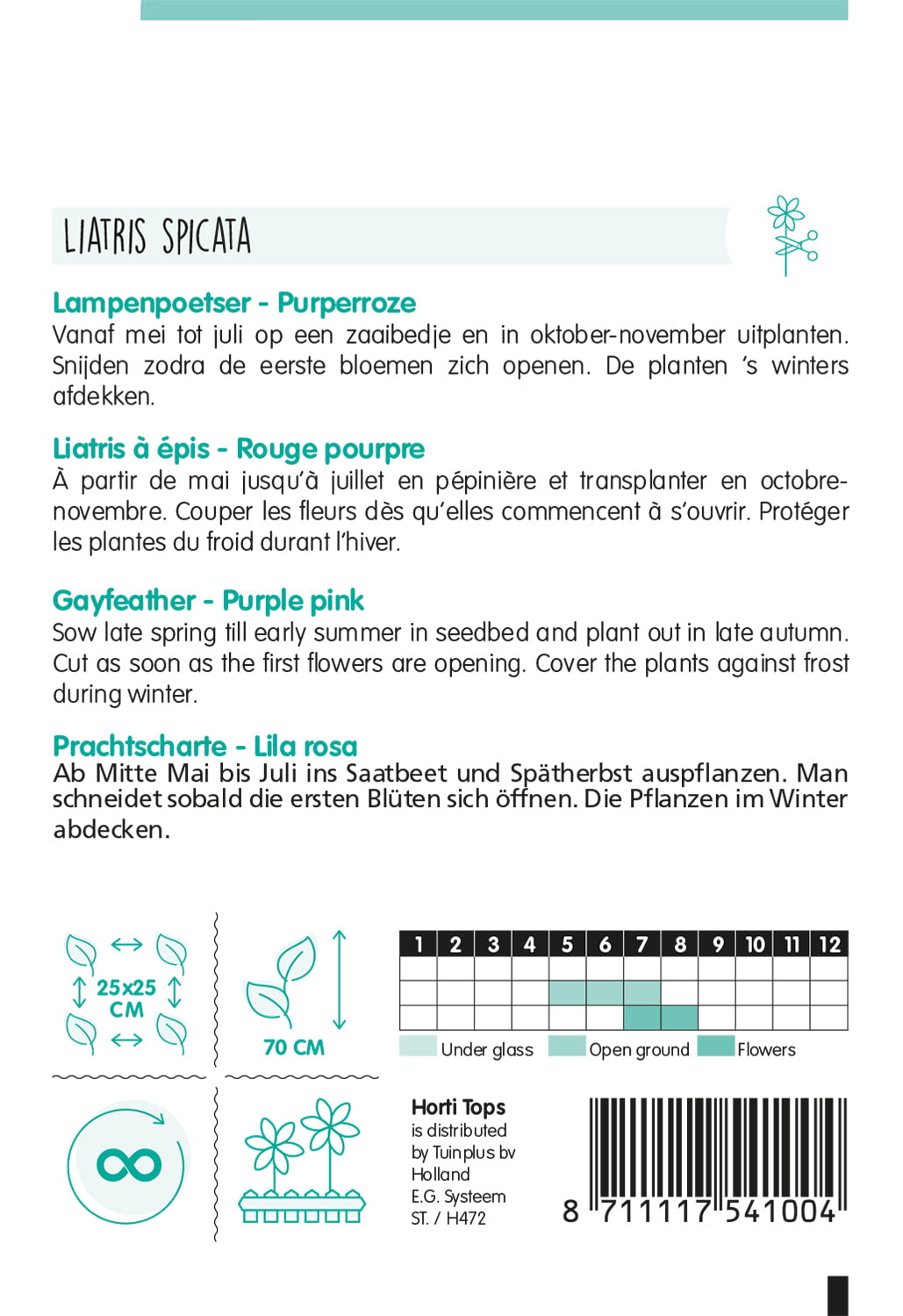 Gayfeather - Liatris - 0,75g