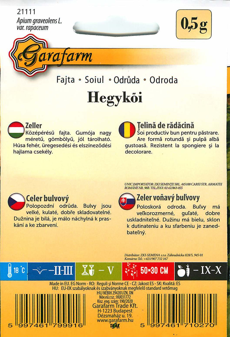 Zeller - Hegykői - 0,5g