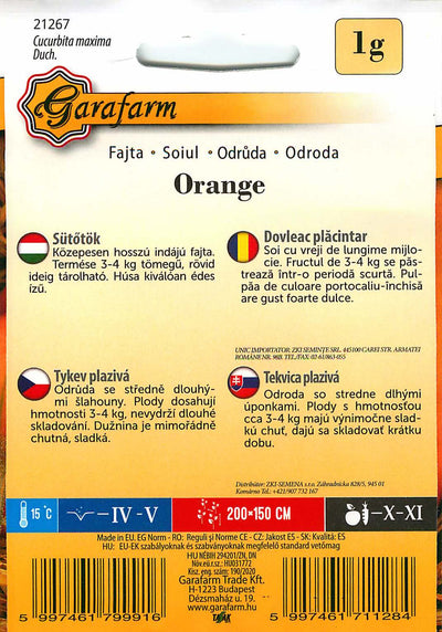 Pumpkin - Orange - 1g