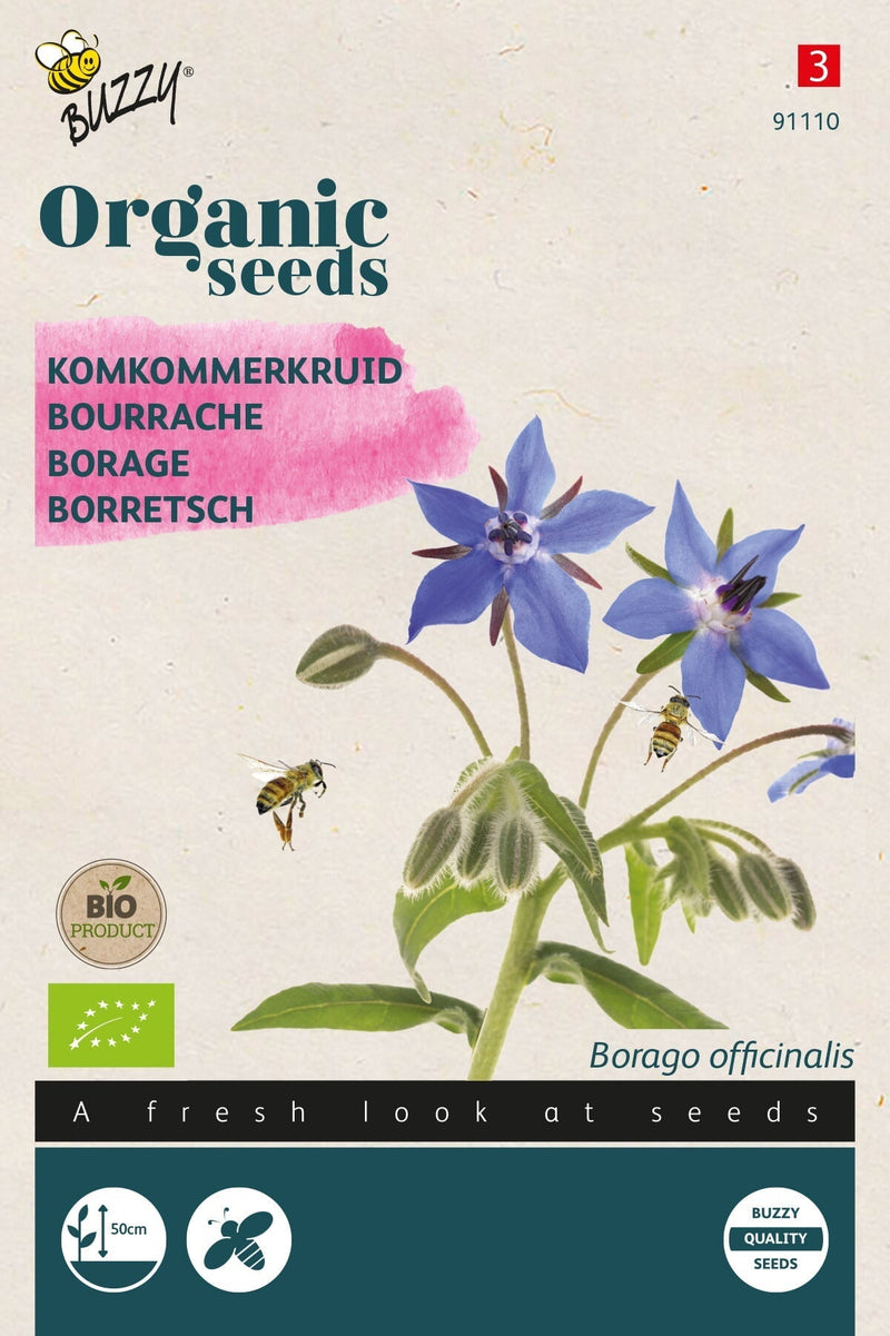 Borage - Organic - 1g
