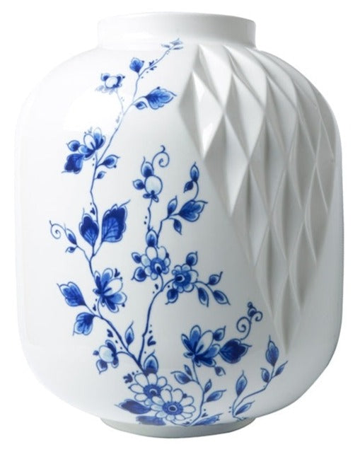 Blauw Vouw Vase XL-1