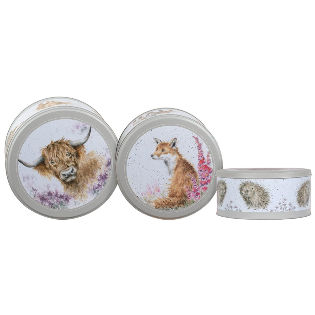 Cake Tin Nest - Cow / Fox / Hedgehog