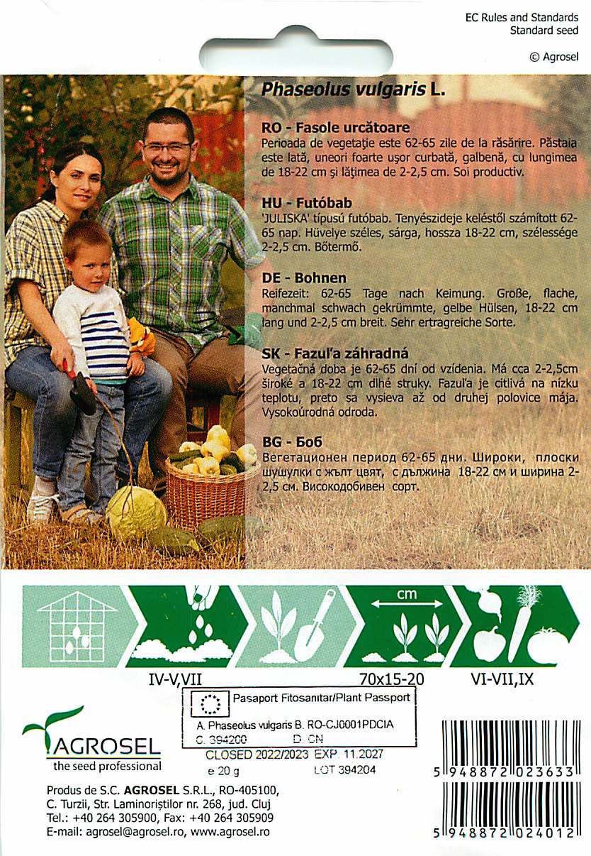 Pole Bean - Ecaterina - 20g