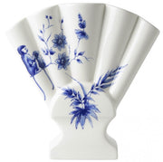 Legyező alakú tulipánváza majmokkal