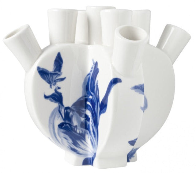 Szív alakú tulipános tulipánváza